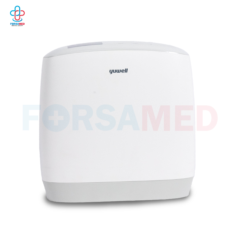 เครื่องผลิตออกซิเจน แบบพกพา Yuwell Spirit-3 (รับประกัน 3 ปี, มีเครื่องสำรองระหว่างซ่อม)