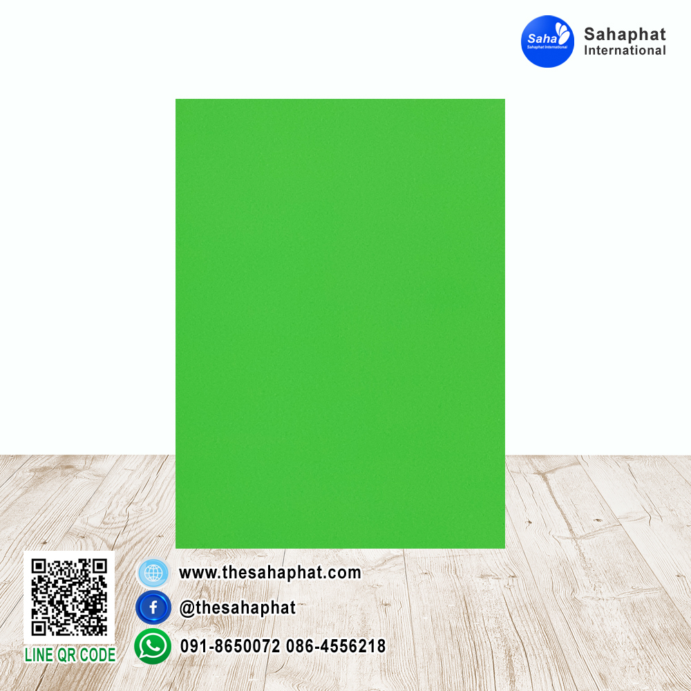 ปกเอ4 สีพื้น No.6 A4 หนา 180 แกรม บรรจุ 50 แผ่น