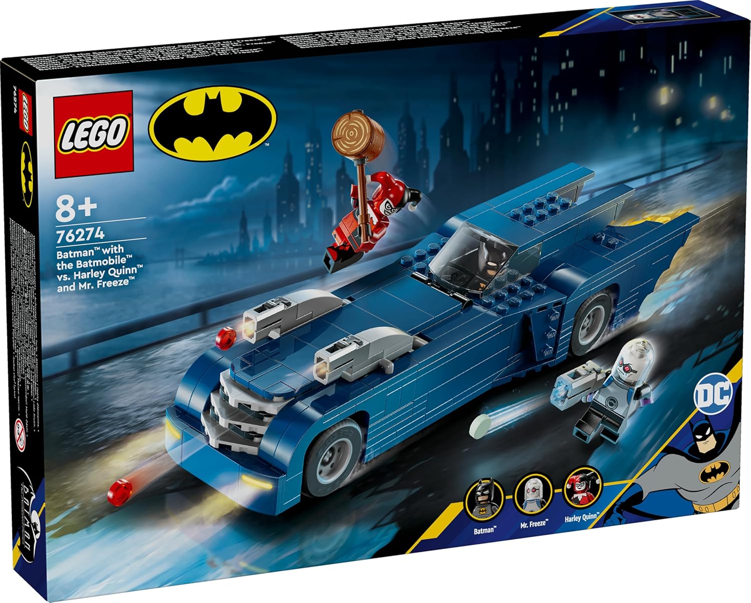 **MTS Toys**เลโก้ Lego 76274 DC Comics Super Heroes : Batman the Batmobile vs Harley Quinn and Mr. Freeze