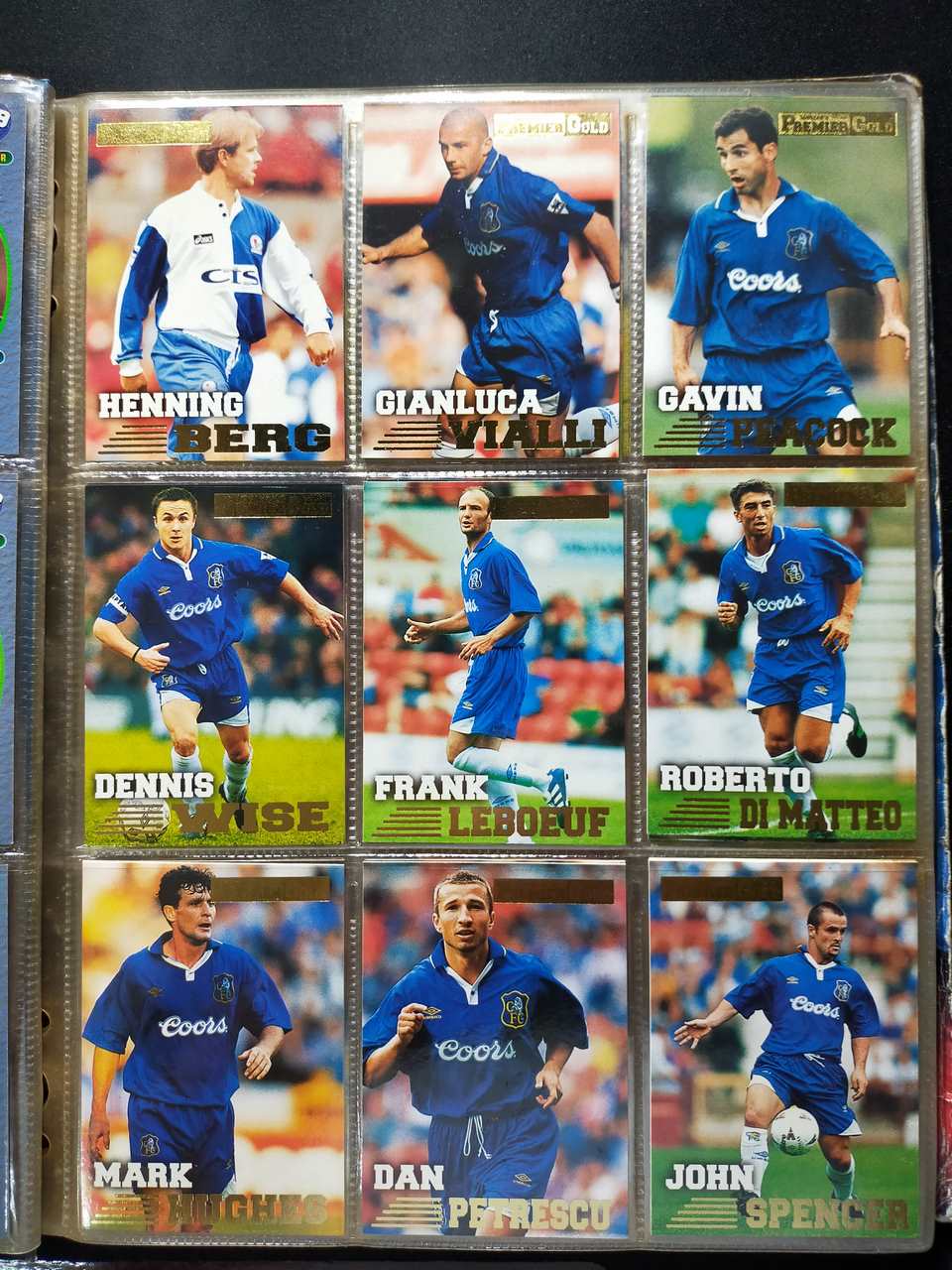 MERLIN'S PREMIER GOLD TRADING CARDS 1996-97 SEASON