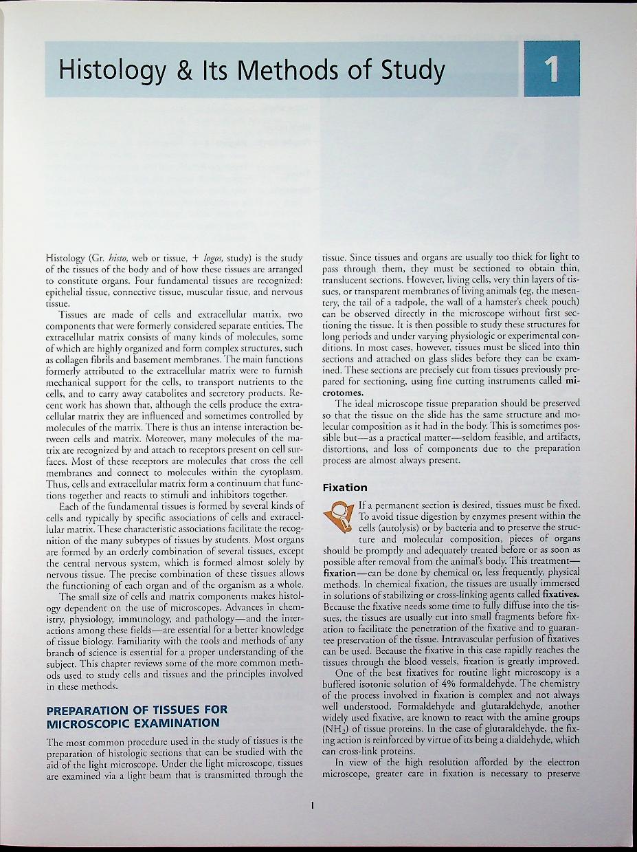 basic histology TEXT & ATLAS