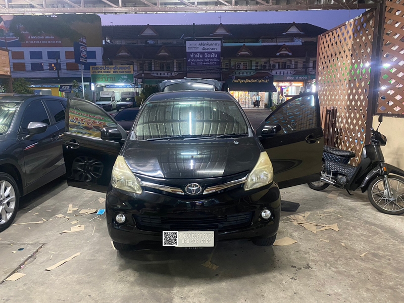 พรมปูพื้นรถยนต์6DToyota Avanza 2012 VVIPสีแดงไวน์