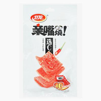 แผ่นเผ็ดพริกเสฉวนชนิดแผ่น(ล่าเถียว) ตรา Weilong (96g)