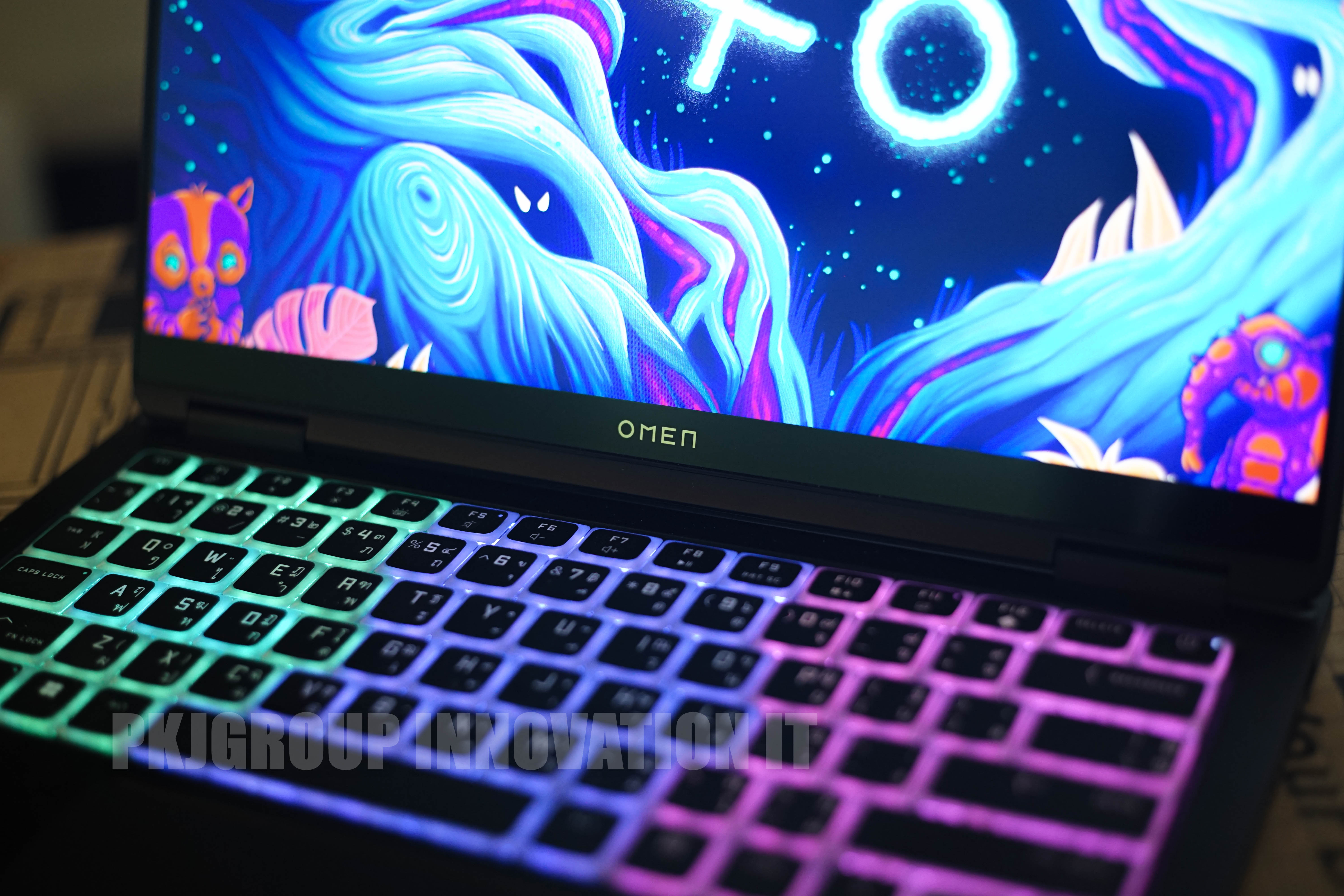 โน๊ตบุ๊คเล่นเกมจอสวยมือสอง HP Omen 14-fb0082TX Intel Ultra 7 155H RAM 16 GB M.2 1TB RTX4060