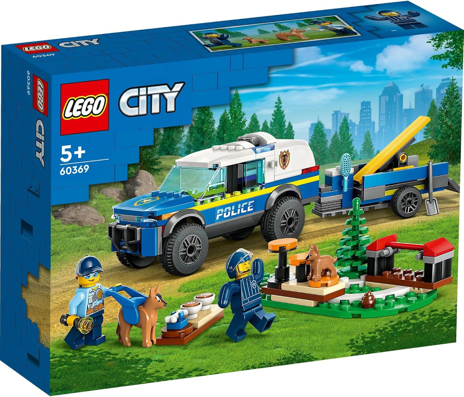 **MTS Toys**เลโก้ Lego 60369 City : Mobile Police Dog Training