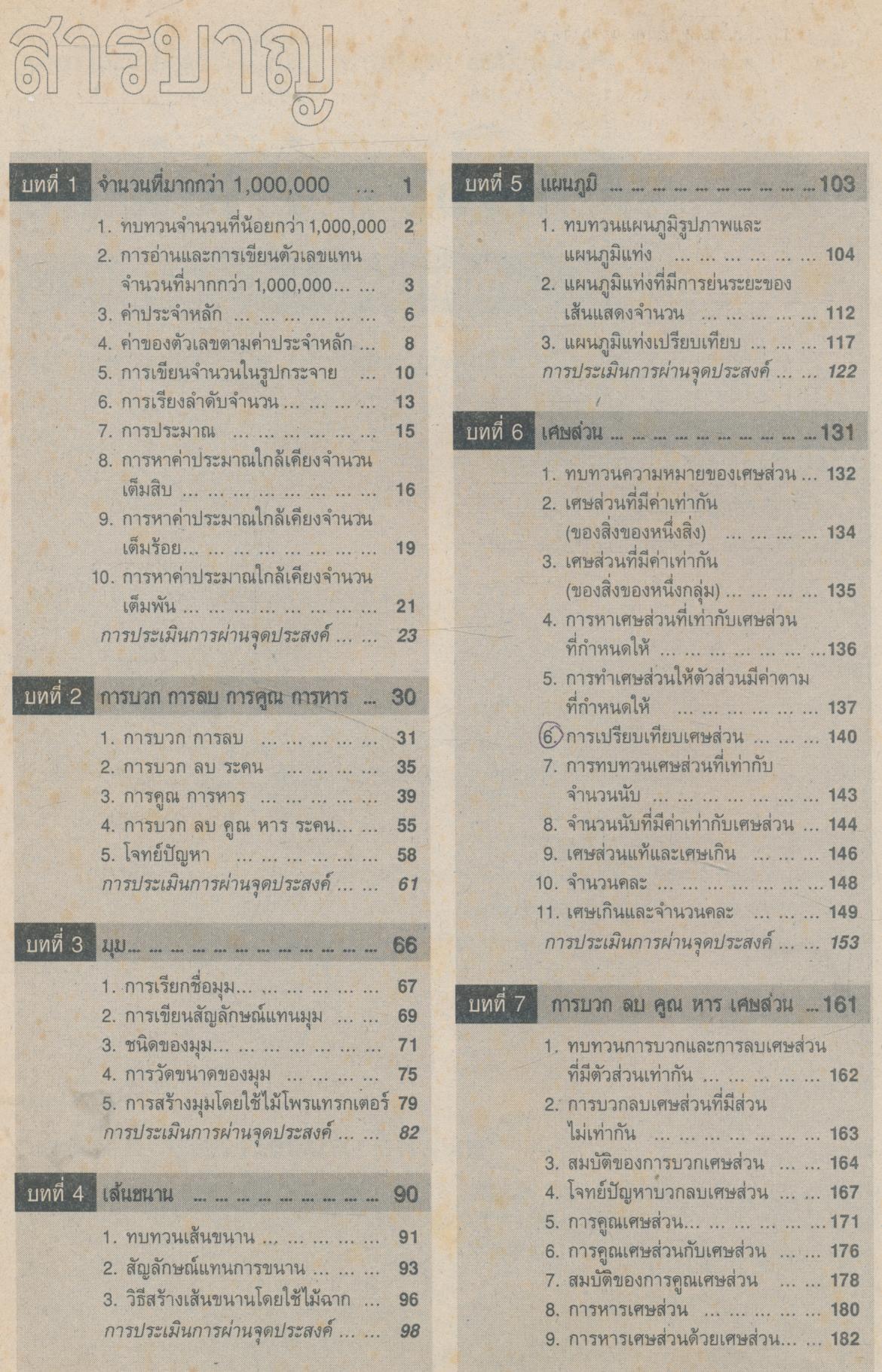 หนังสือเรียนกลุ่มทักษะที่เป็นเครื่องมือการเรียนรู้ คณิตศาสตร์ ป.5 ชั้นประถมศึกษาปีที่ 5
