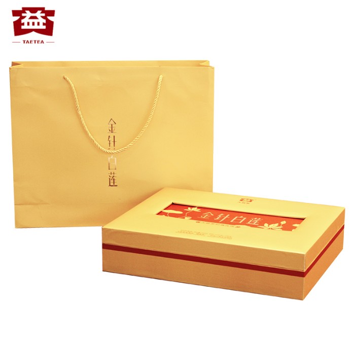 ชาผู่เอ๋อสุกต้าอี้ รุ่นจินเจินป๋ายเหลียน หลี่เหอ TAETEA 1301 (50 g)