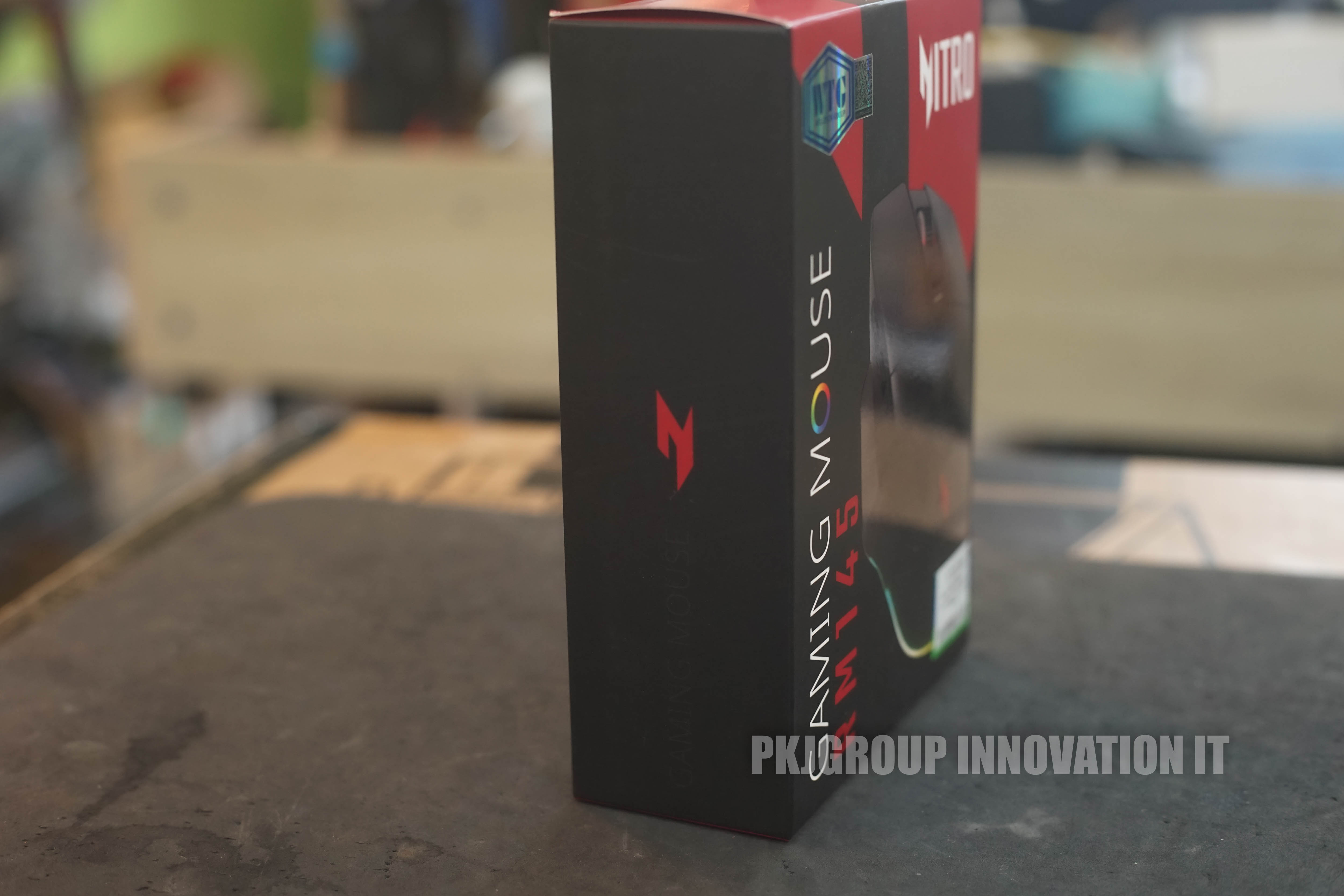 เมาส์เกมมิ่ง Acer Nitro RM145 ปรับ DPI ได้ 5 ระดับ สายถักยาว 1.6 เมตร แข็งแรง ทนทาน ไฟ RGB หลายโหมด