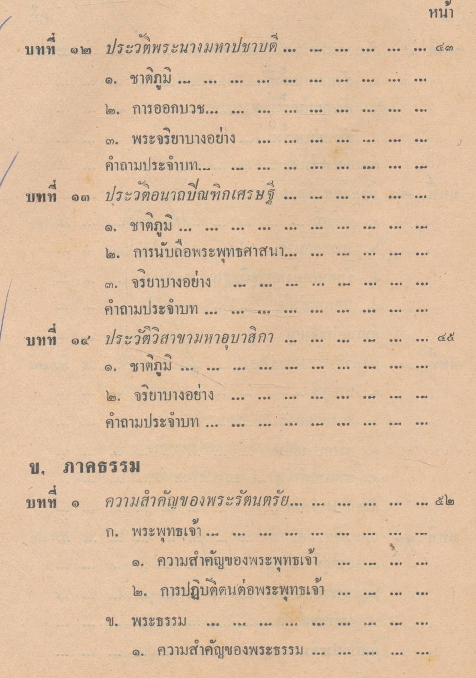 แบบเรียนหมวดพระธรรมวินัย ชั้นประถมศึกษาปีที่ ๗