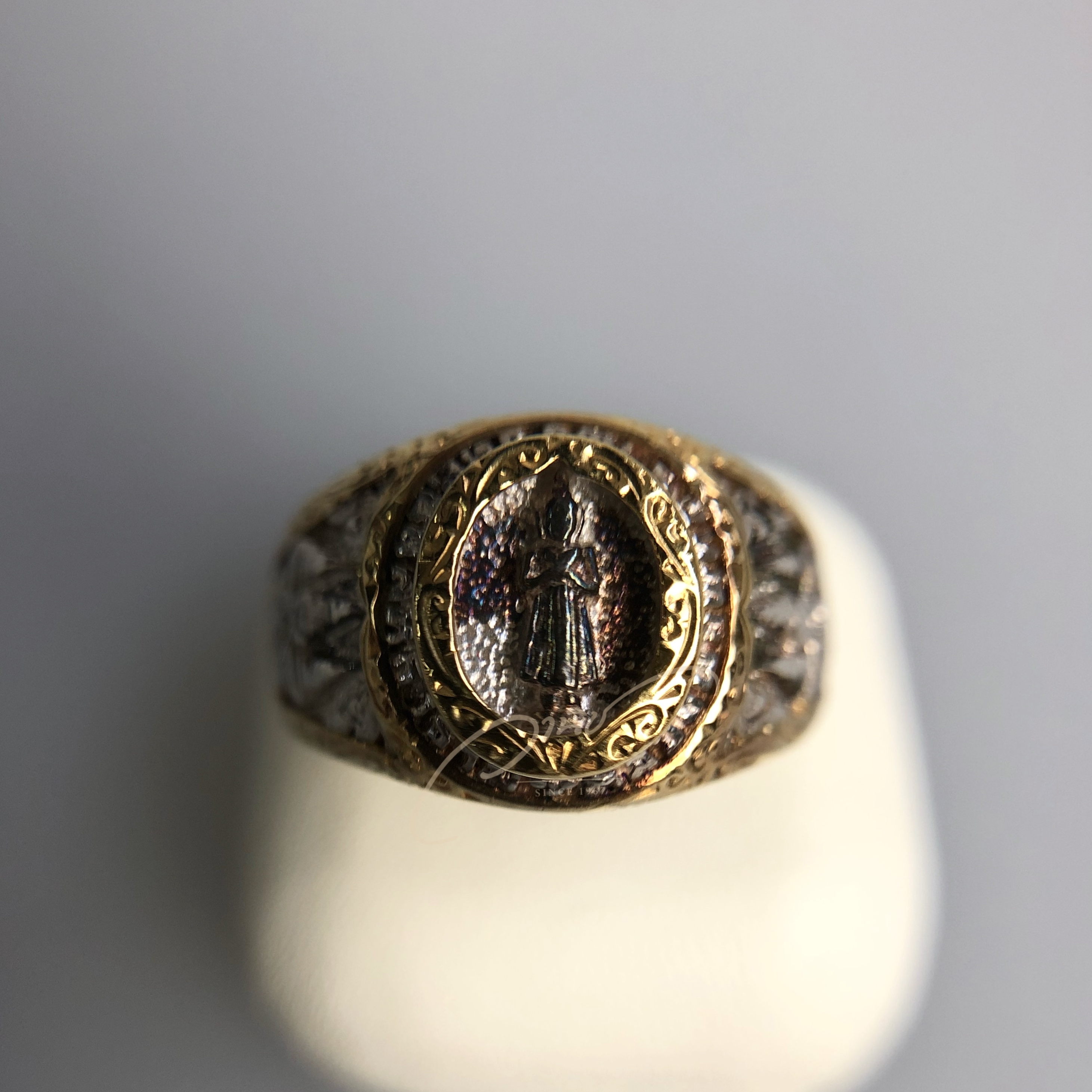 แหวนหลวงพ่อพุทธรำพึง วัดถนนสุทธาราม จ.อ่างทอง