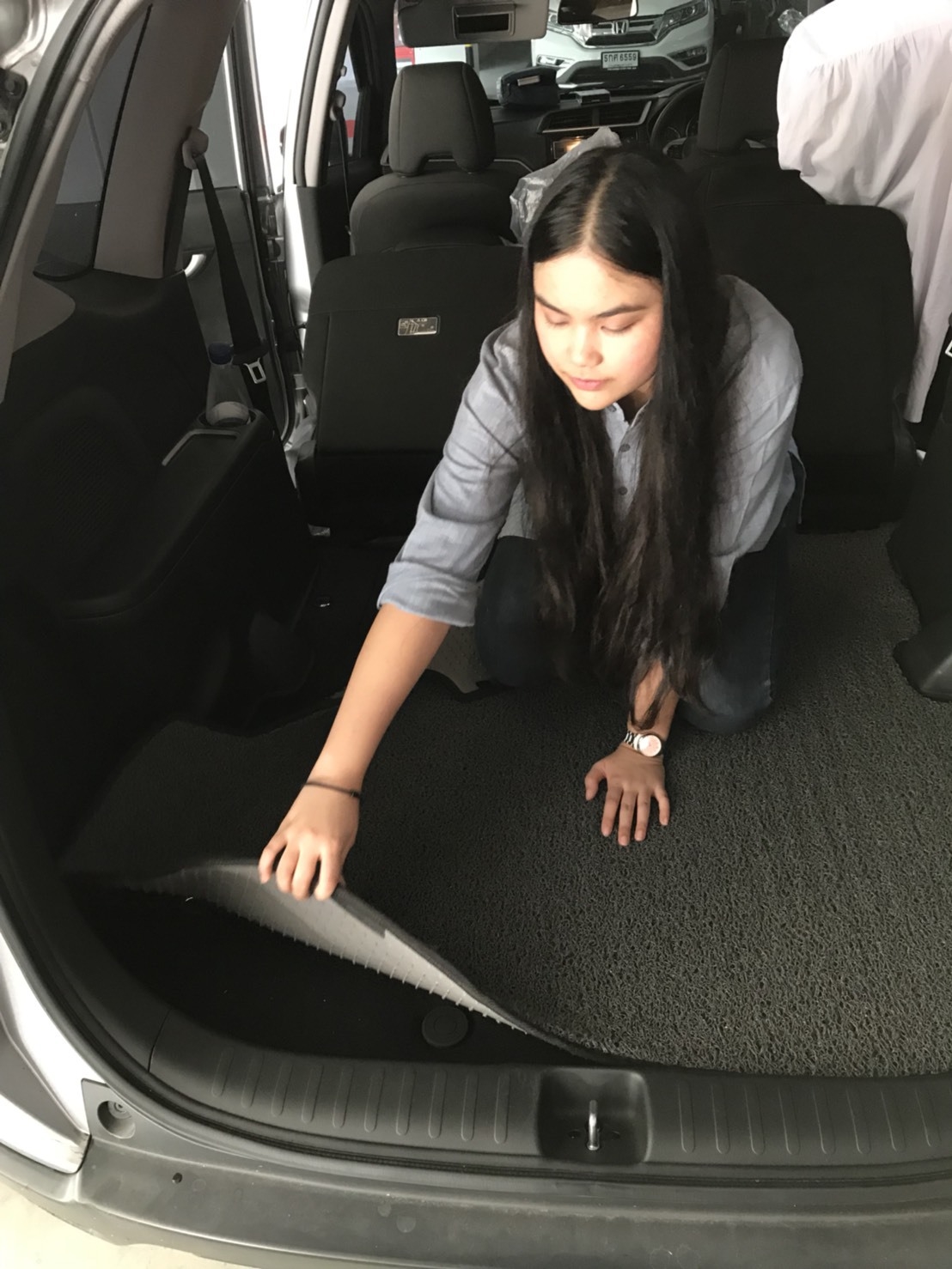 พรมดักฝุ่นปูรถยนต์