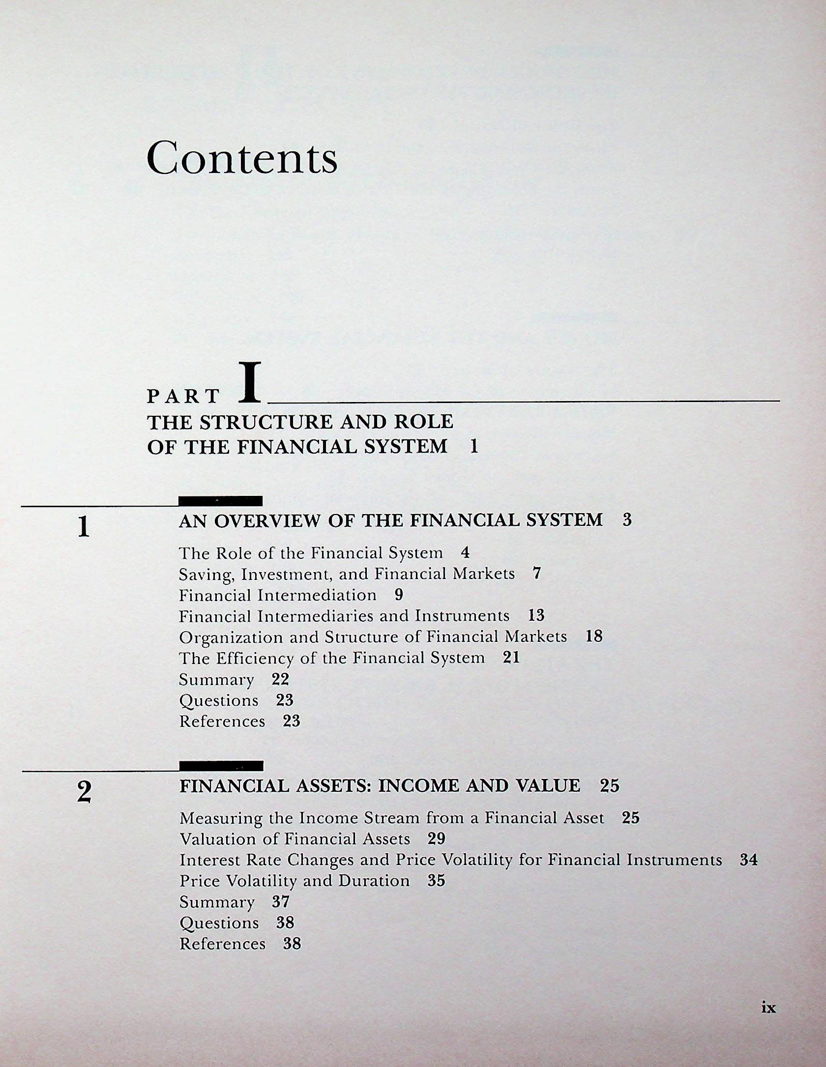 THE FINANCIAL MARKETPLACE