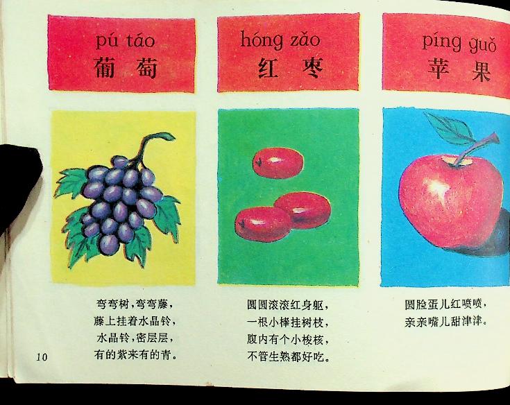 สมุดภาพคำศัพท์ภาษาจีน (ฉบับภาษาจีน)