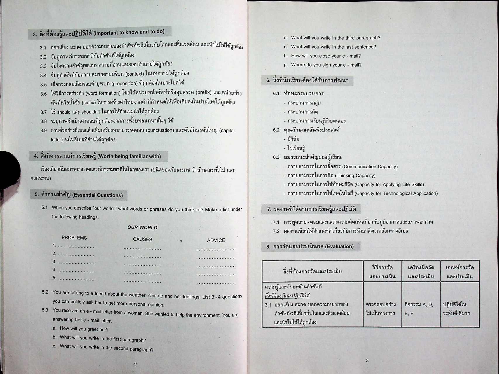 คู่มือครู รายวิชาพื้นฐาน ภาษาอังกฤษ BRIDGE 3 ชั้นมัธยมศึกษาปีที่ 3