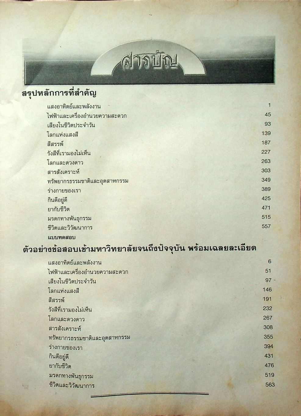 รวมหลักวิทยาศาสตร์กายภาพ-ชีวภาพ ENTRANCE (แนวใหม่) ม.4-5-6