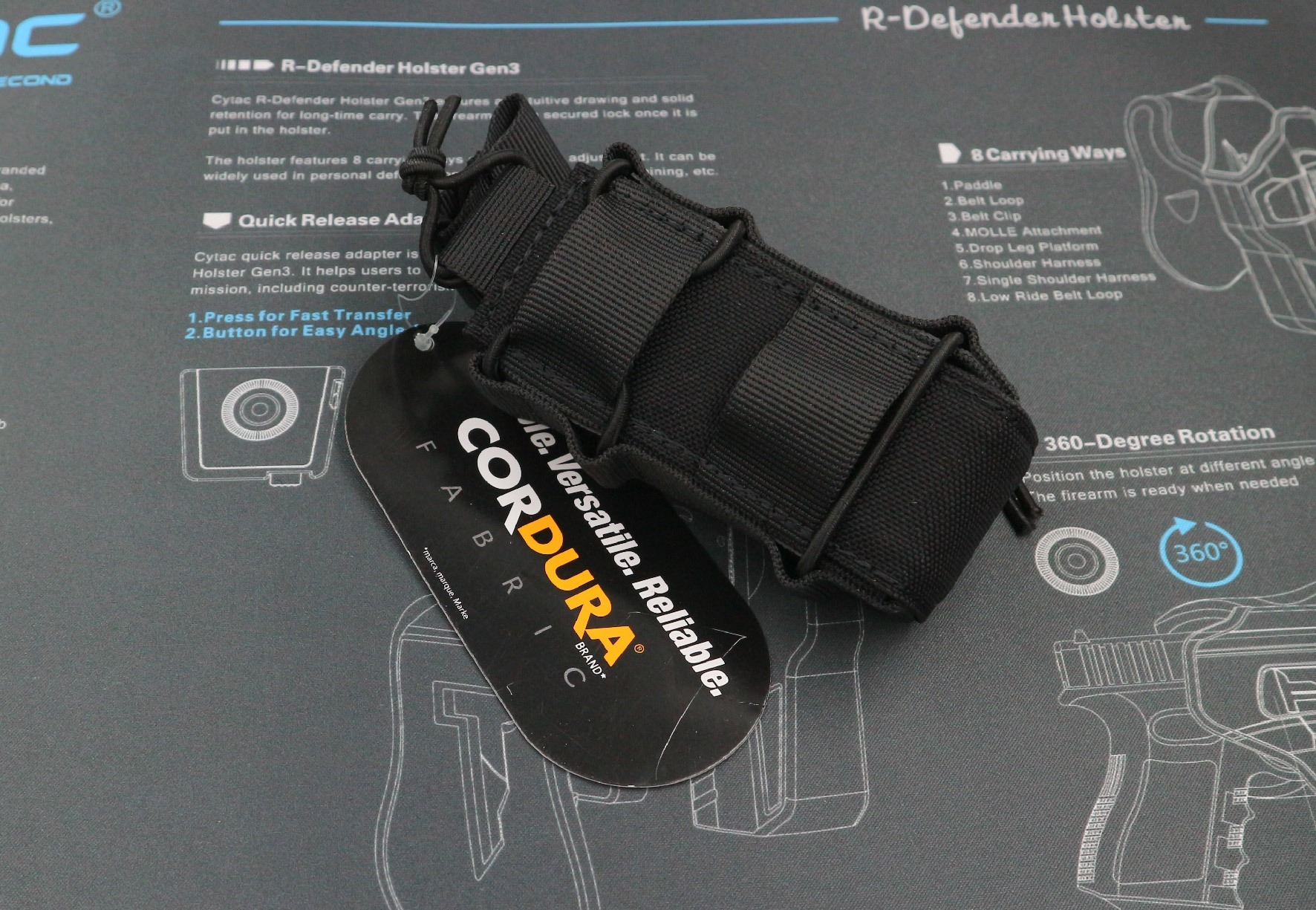 🇹🇭 864 ไทยแลนด์ แทคติคอล ซองใส่แม็กกาซีน Pistol Magazine Pouch ( PMP )