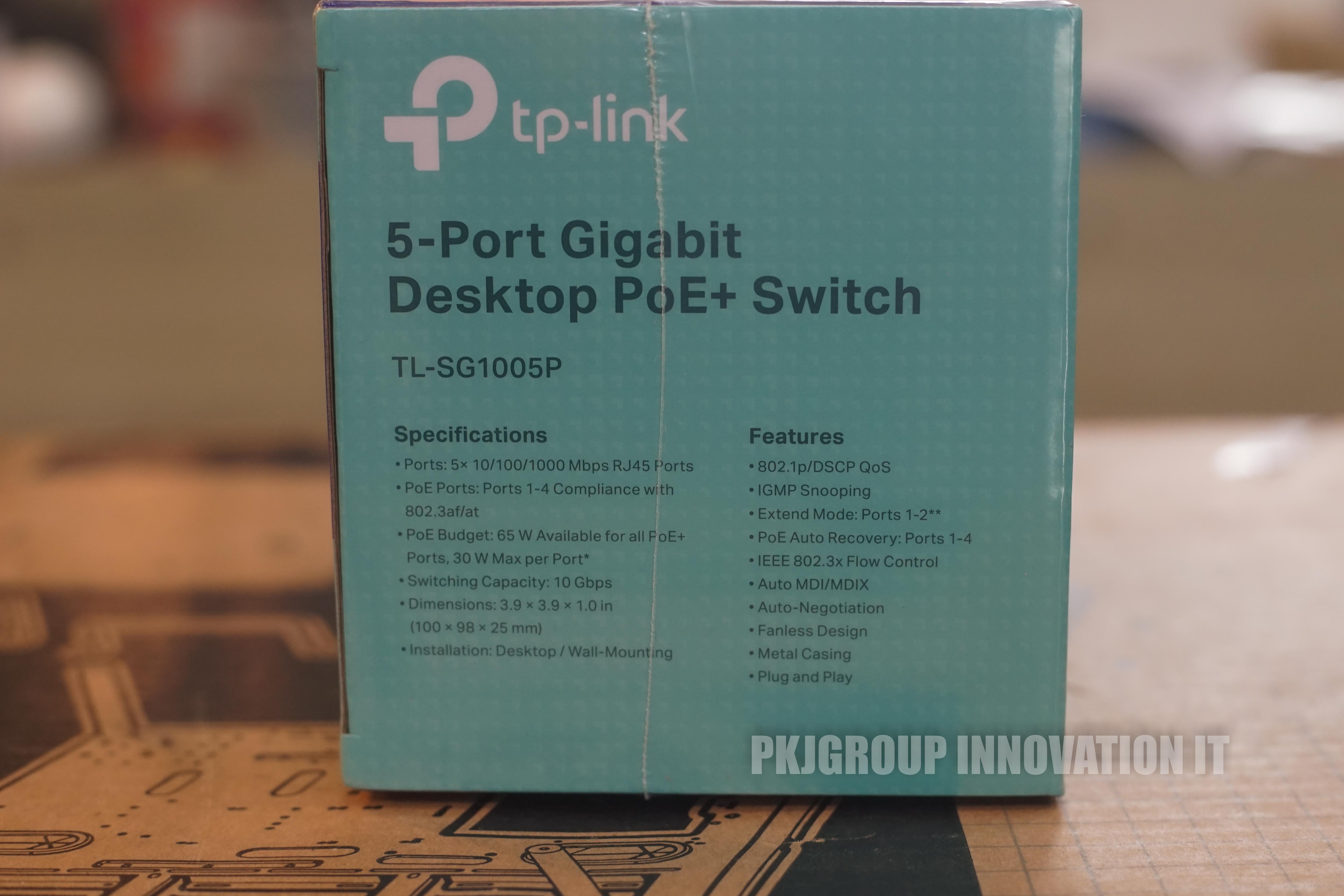 HUB 5 Port ของใหม่ TP-LINK 5 PORTS TL-SG1005P GIGABIT PORT 4 PORTS POE