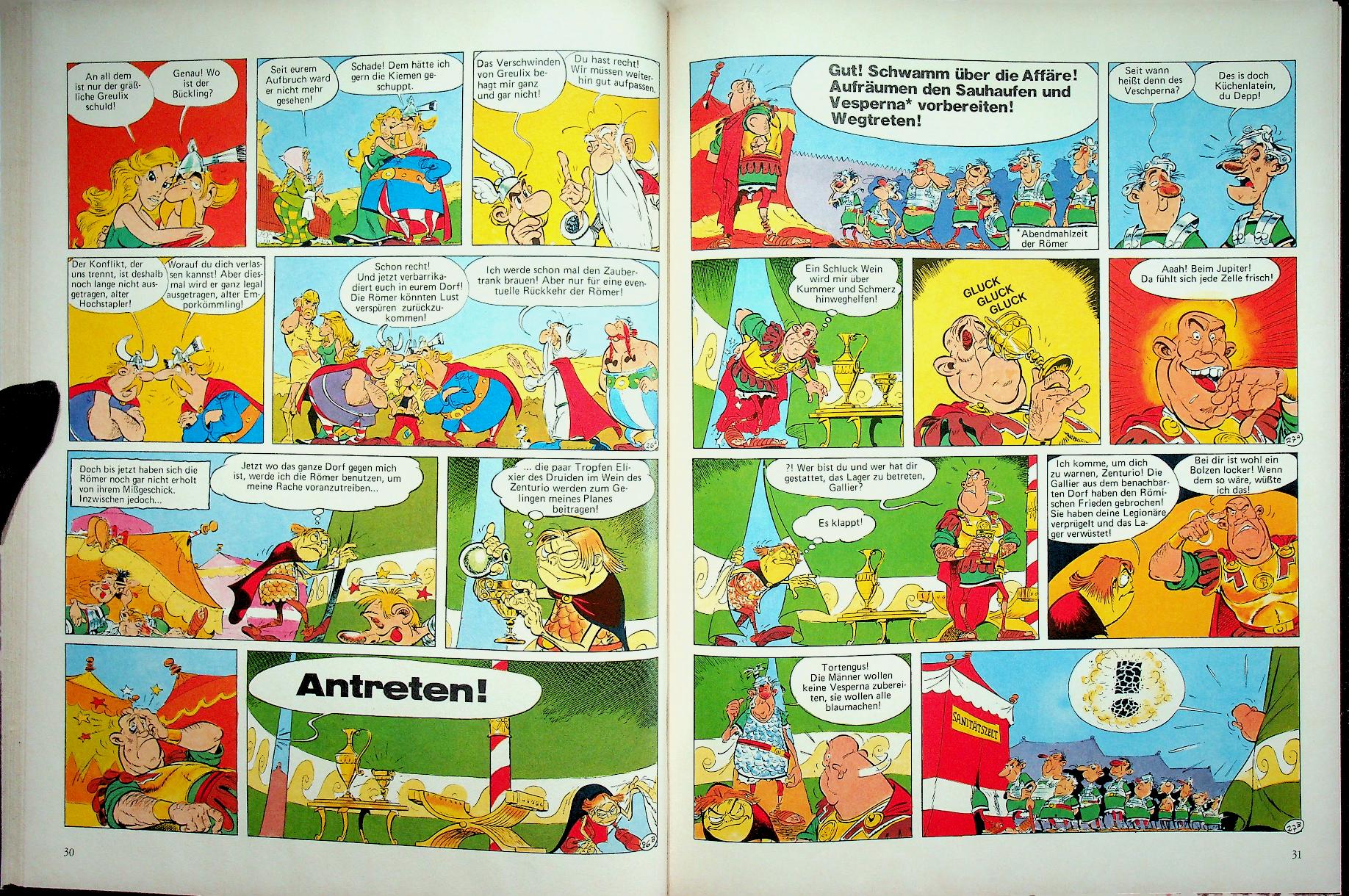 ASTERIX DER GALLIER (ฉบับภาษาเยอรมัน)