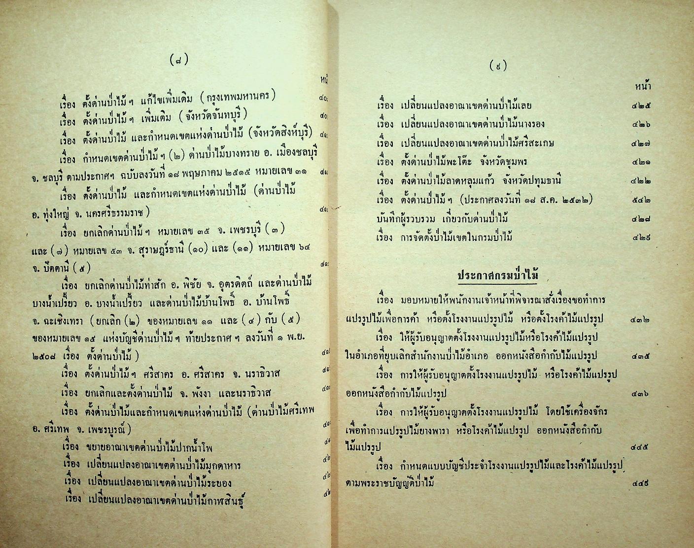 รวมกฎหมายป่าไม้ ว่าด้วยพระราชบัญญัติป่าไม้ พุทธศักราช ๒๔๘๔