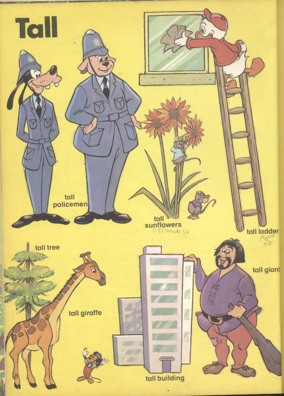 Walt Disney : Words that are Opposites