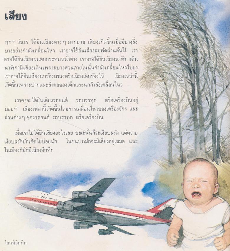 สารานุกรมนักวิทยาศาสตร์รุ่นเยาว์ เสียง