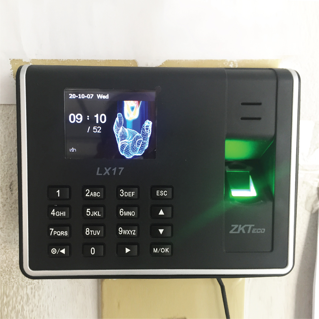เครื่องสแกนลายนิ้วมือ ZKteco LX17