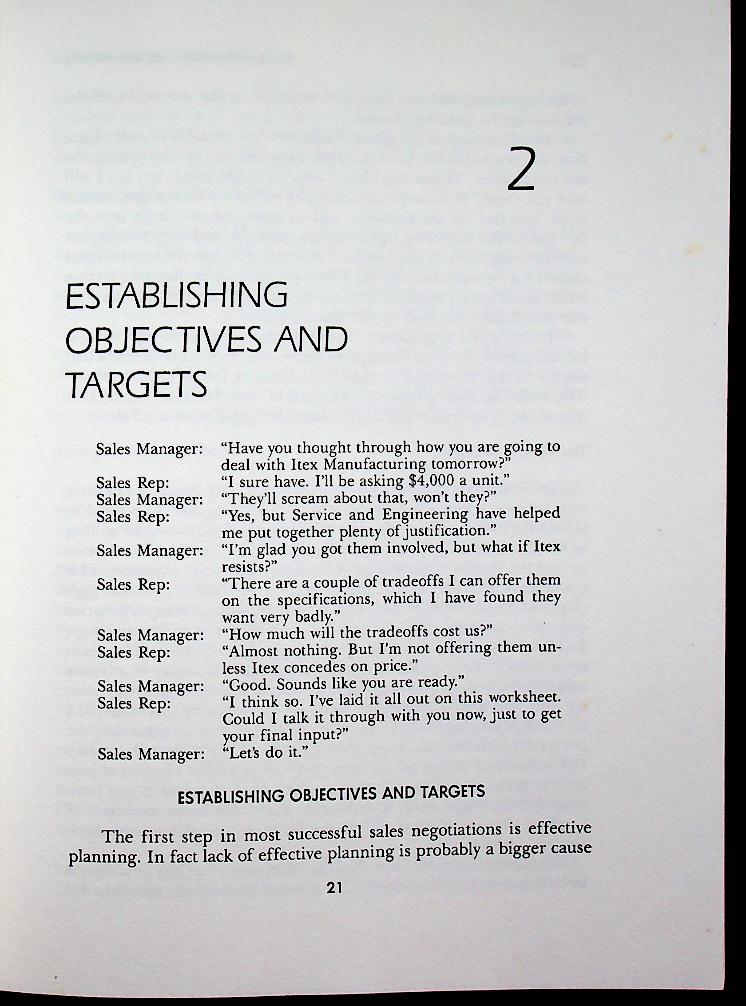 SALES NEGOTIATING HANDBOOK