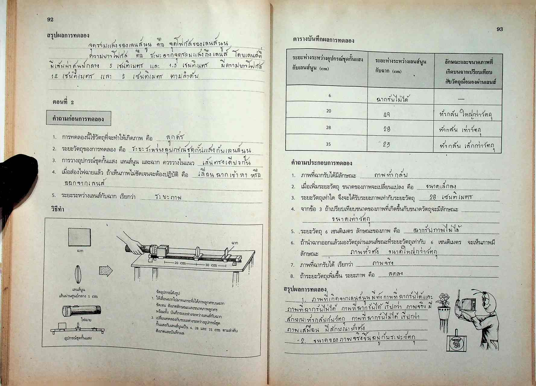 เฉลย สำหรับผู้สอน สมุดปฏิบัติการและเสริมทักษะ คู่สร้างแบบเรียน ว 305 ฉบับพัฒนา วิทยาศาสตร์ 5 ชั้นมัธยมศึกษาปีที่ 3