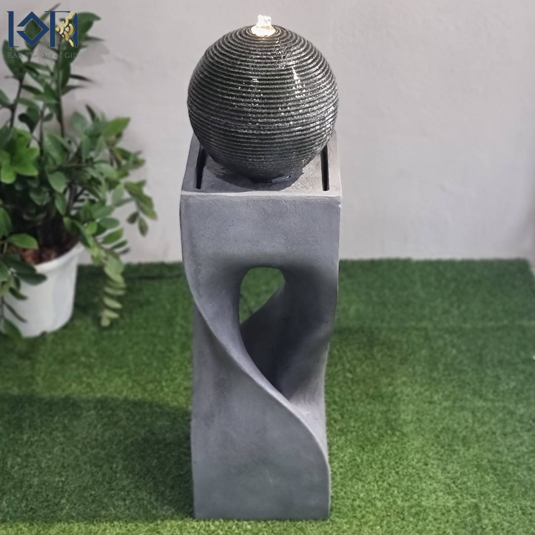 น้ำพุน้ำล้นตั้งพื้น รุ่นMZ15451GA อ่างน้ำพุหน้าบ้าน น้ำพุล้นแต่งสวน อ่างน้ำพุเสริมฮวงจุ้ย