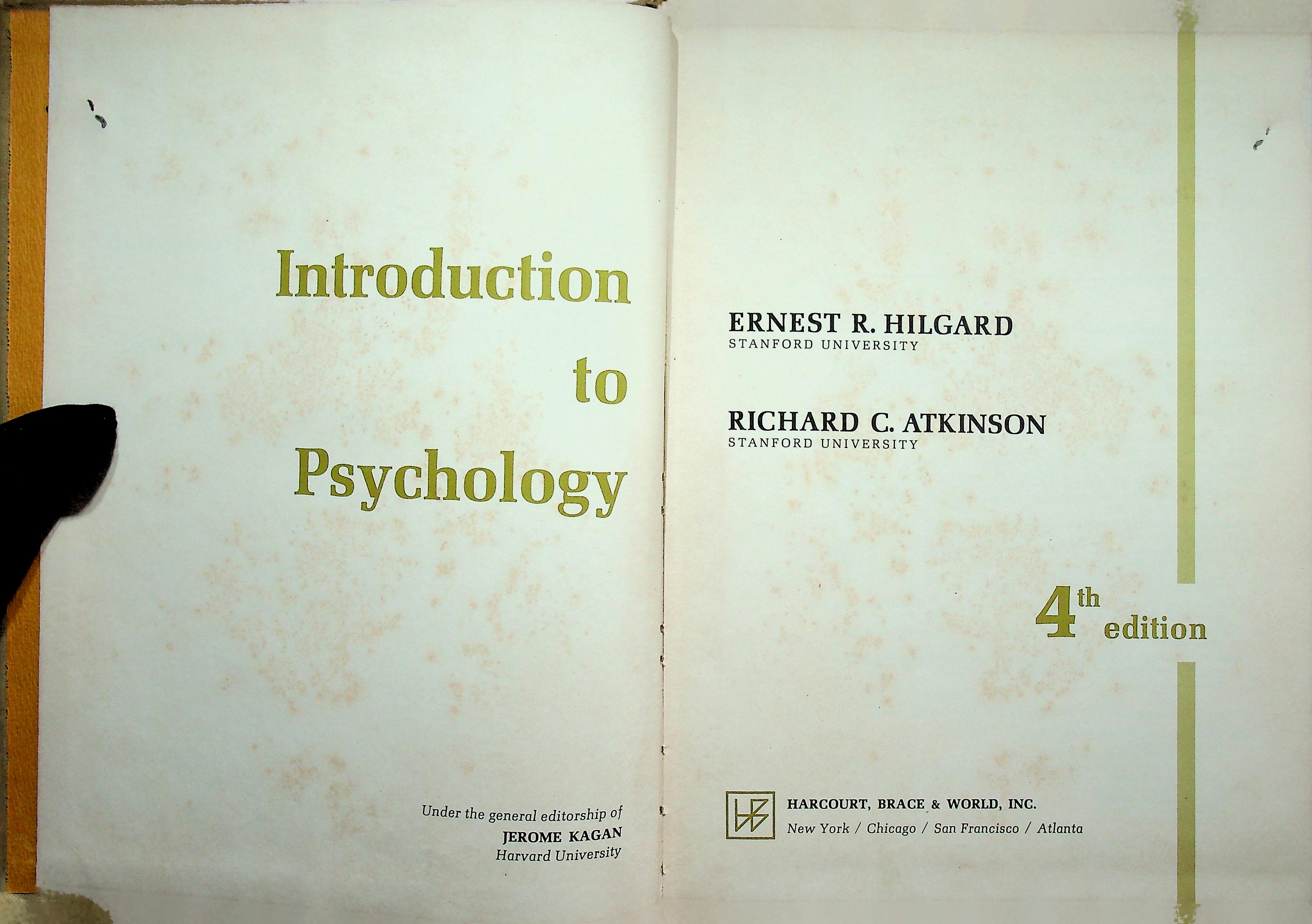 Introduction to Psychology