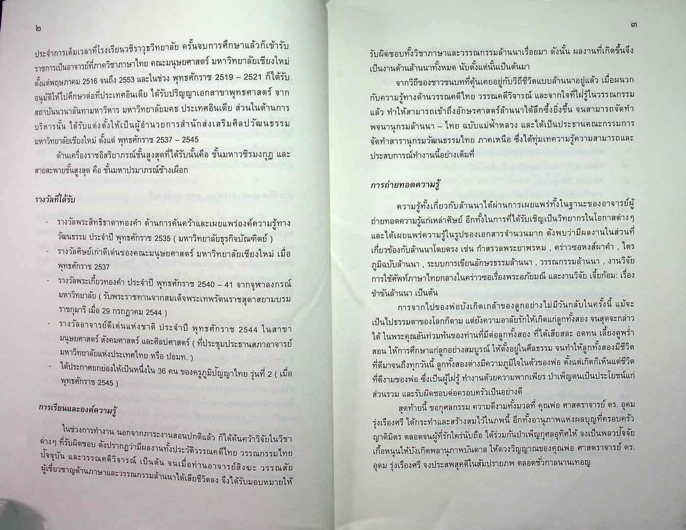 ณ เรือนเดิม หนังสือที่ระลึกงานทำบุญร้อยวัน ศาสตราจารย์ ดร.อุดม รุ่งเรืองศรี วันที่๔ กันยายน พ.ศ ๒๕๕๔ สูตรอาหารของขายขราฝันเฟื่อง ( รวมสูตรอาหาร )