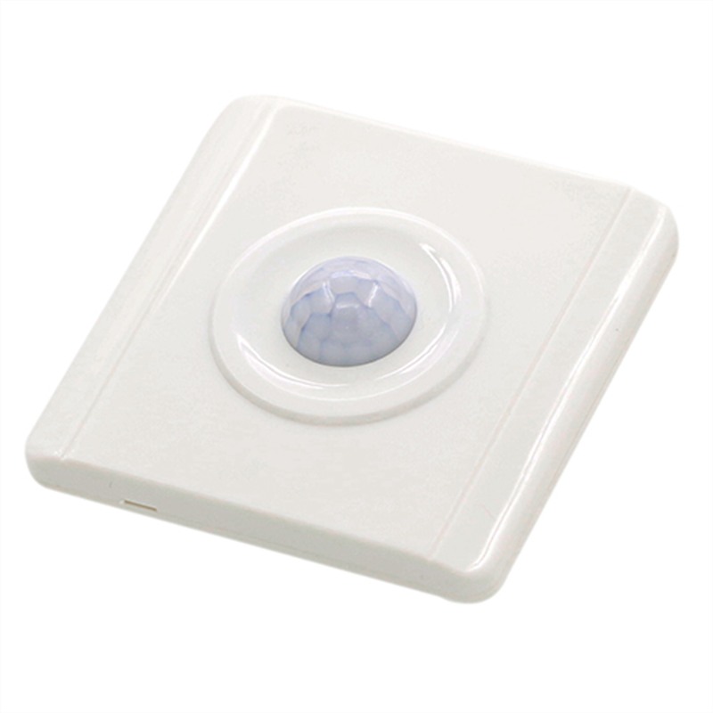 เซ็นเซอร์เปิด-ปิดไฟ จับความเคลื่อนไหว แบบติดผนัง PIR Motion Sensor Light Switch