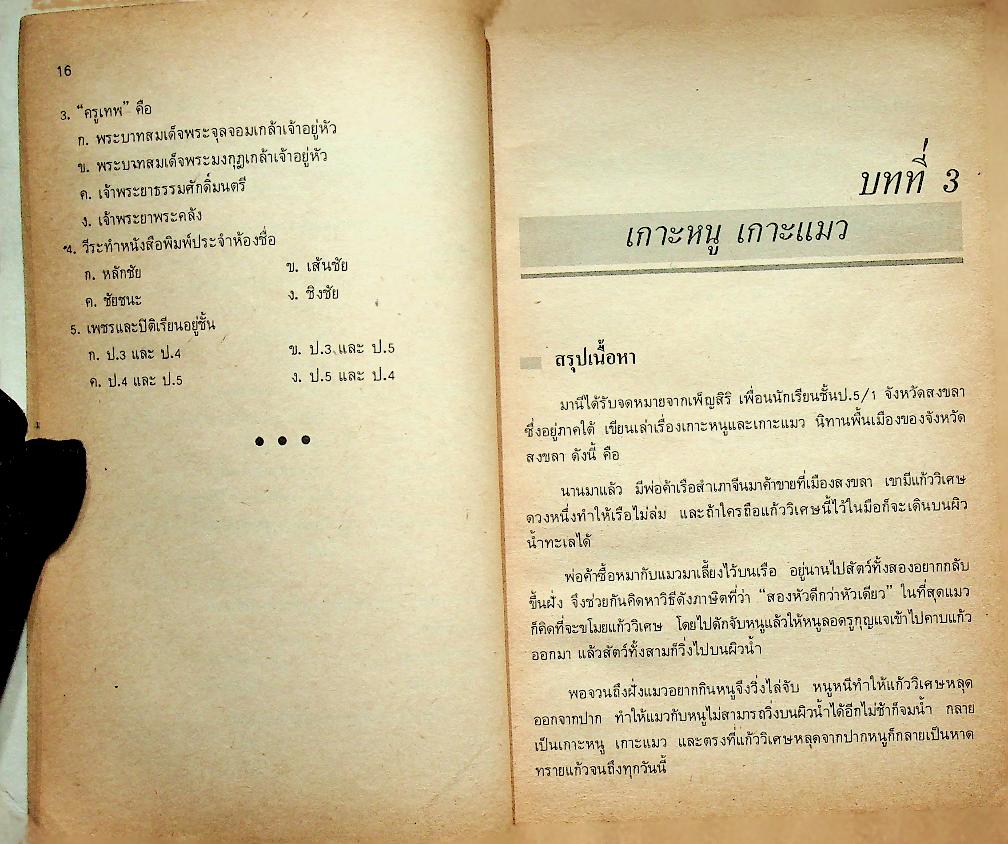 กลุ่มทักษะวิชาภาษาไทย ป.5 ป.6