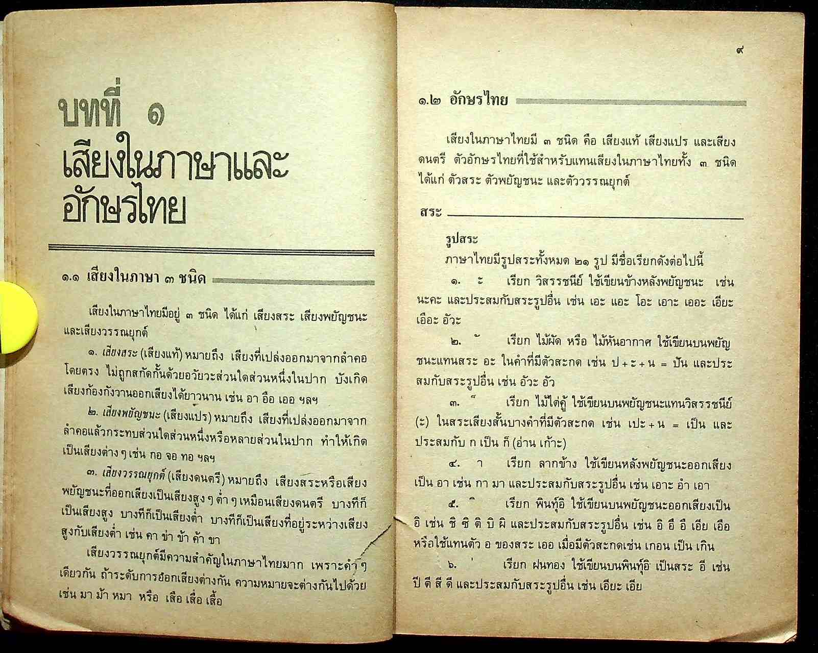 รวมหลักภาษาไทย ม.ต้น