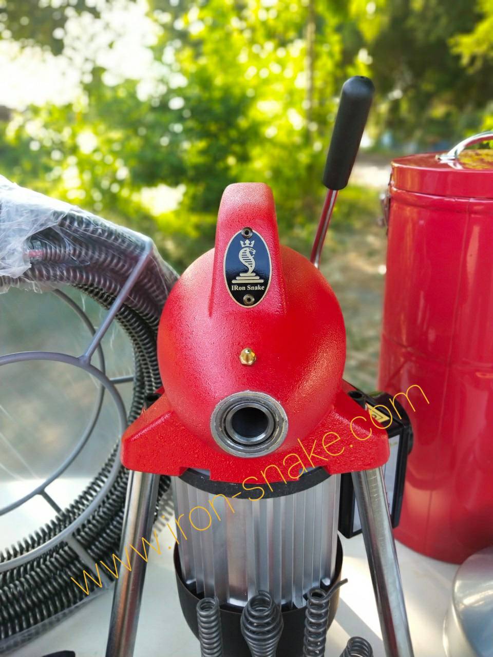 เครื่องทะลวงท่อ งูเหล็ก รุ่น GQ-75 และรุ่น A75 งูเหล็กทะลวงท่อ เครื่องทะลวงท่อไฟฟ้า