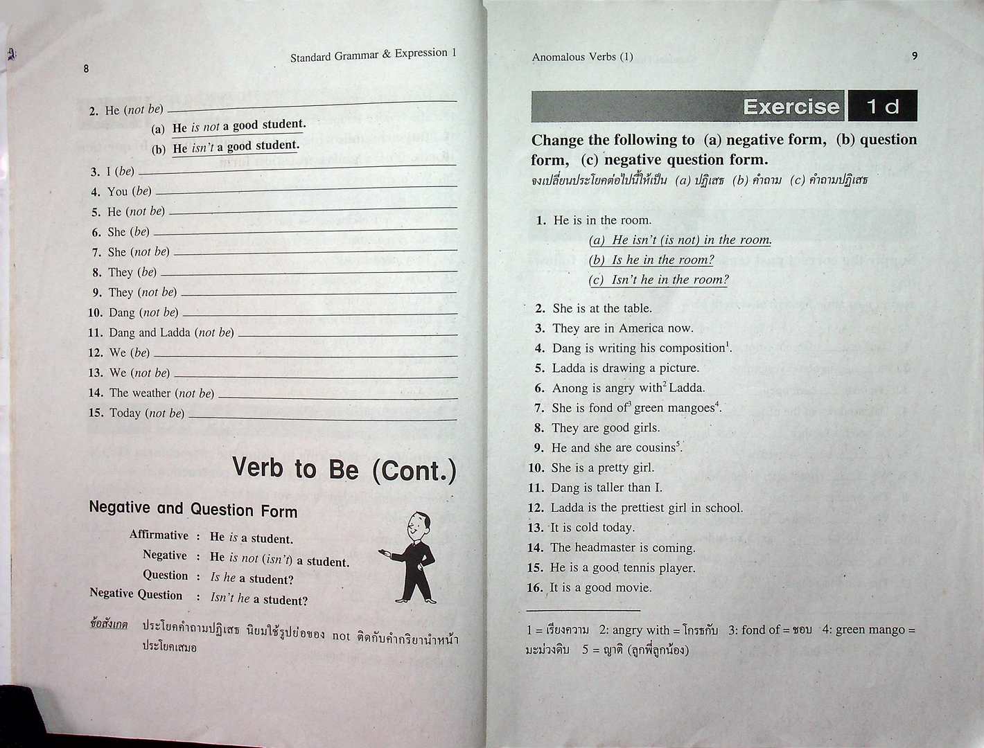 STANDARD GRAMMAR & EXPRESSION 1