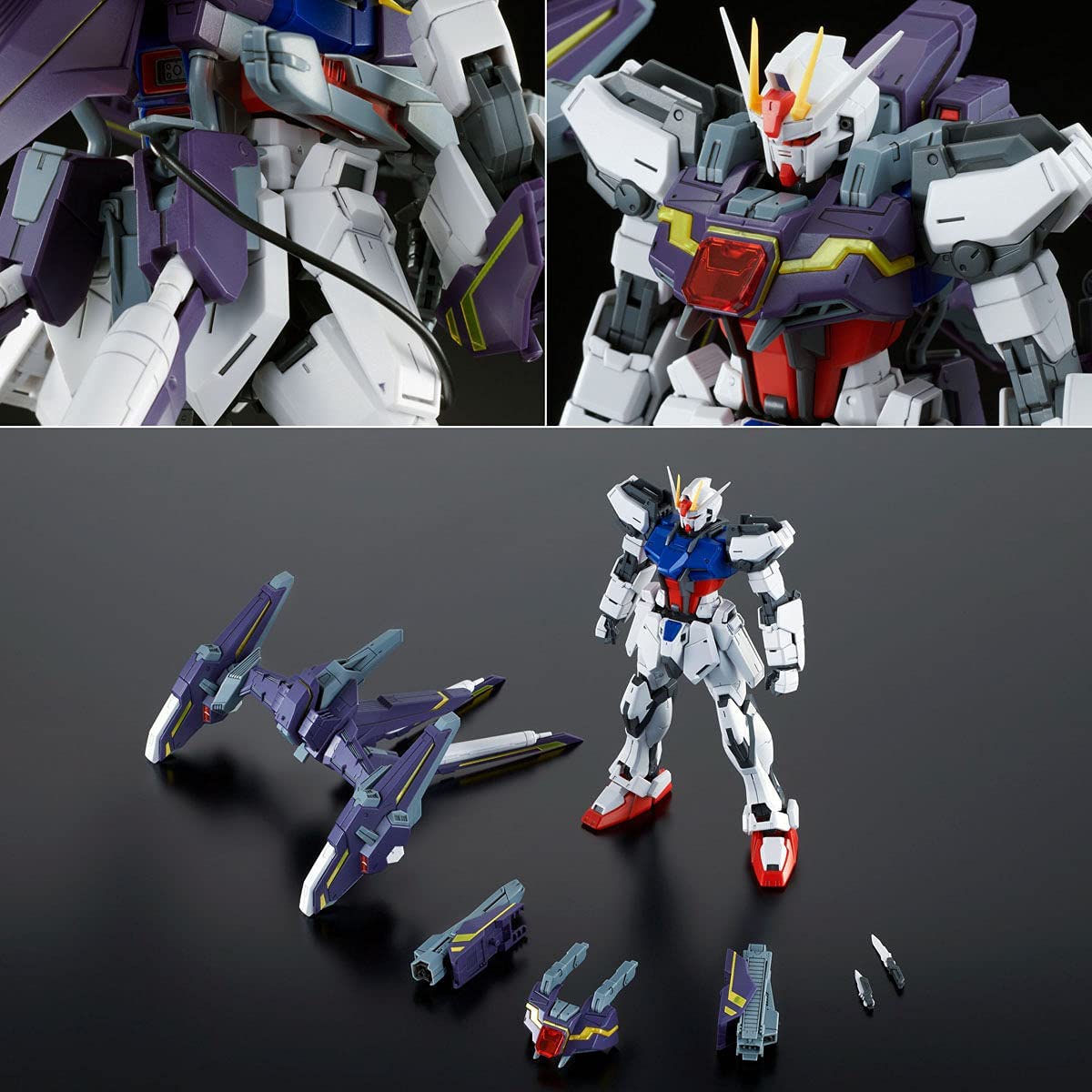 **MTS Toys**กันดั้ม P-Bandai : MG GAT-X105+P204QX Lightning Strike Gundam Ver. RM