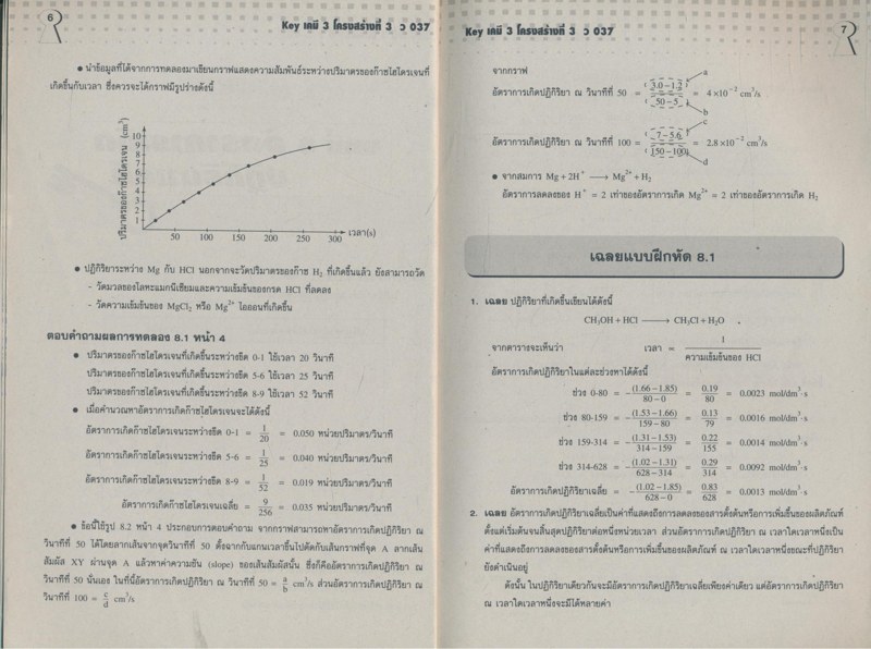 KEY เคมี ว 037 โครงสร้างที่ 3
