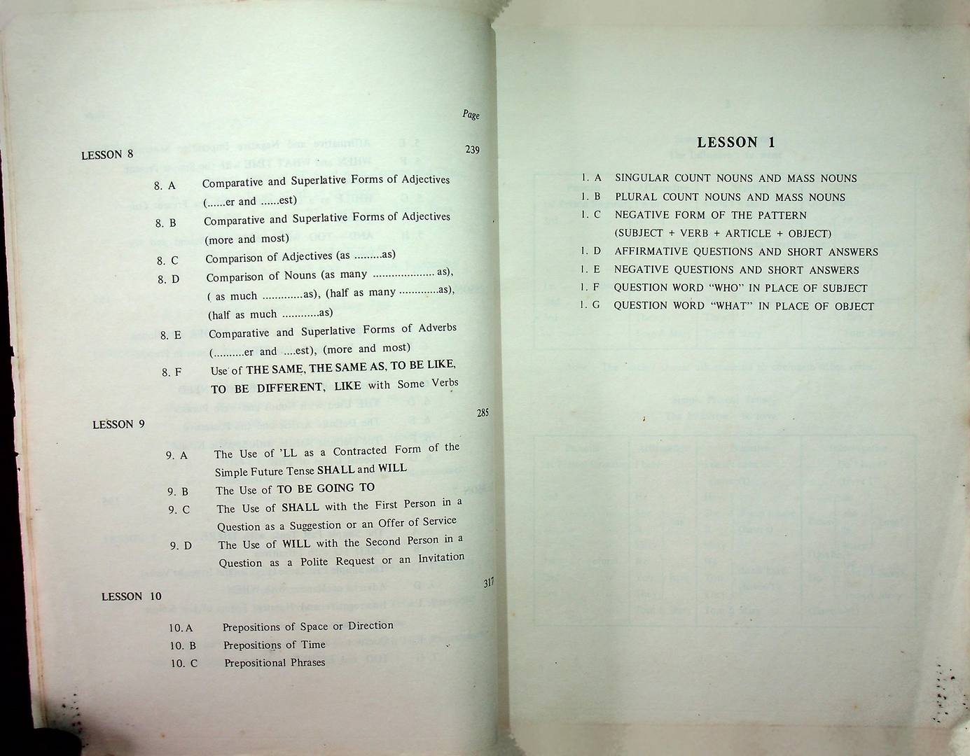 ENGLISH GRAMMAR FOR THAI SPEAKERS VOLUME 1