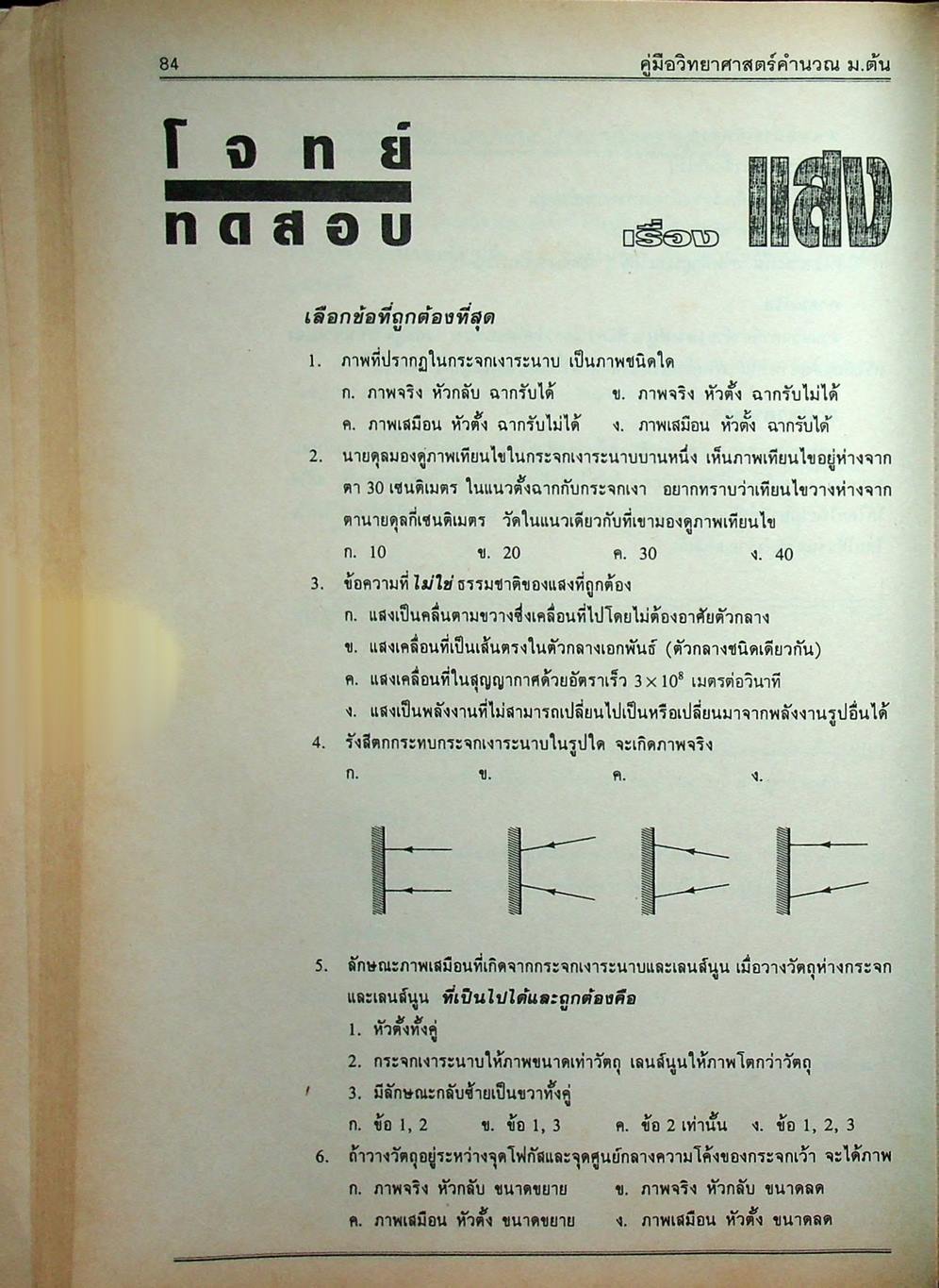 คู่มือ วิทยาศาสตร์คำนวณ ม.ต้น ม.1-ม.2-ม.3