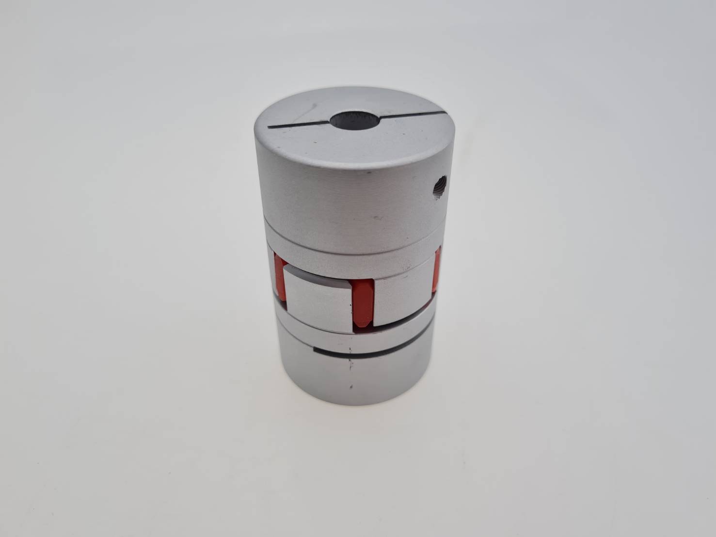 Jaw Coupling JM40C L65คัปปลิ่ง (ยอย)ประกบเพลา สำหรับเครื่อง CNC เครื่อง3D print และใช้ส่งกำลังเพลา ขนาด20มม ถึง 24 มม