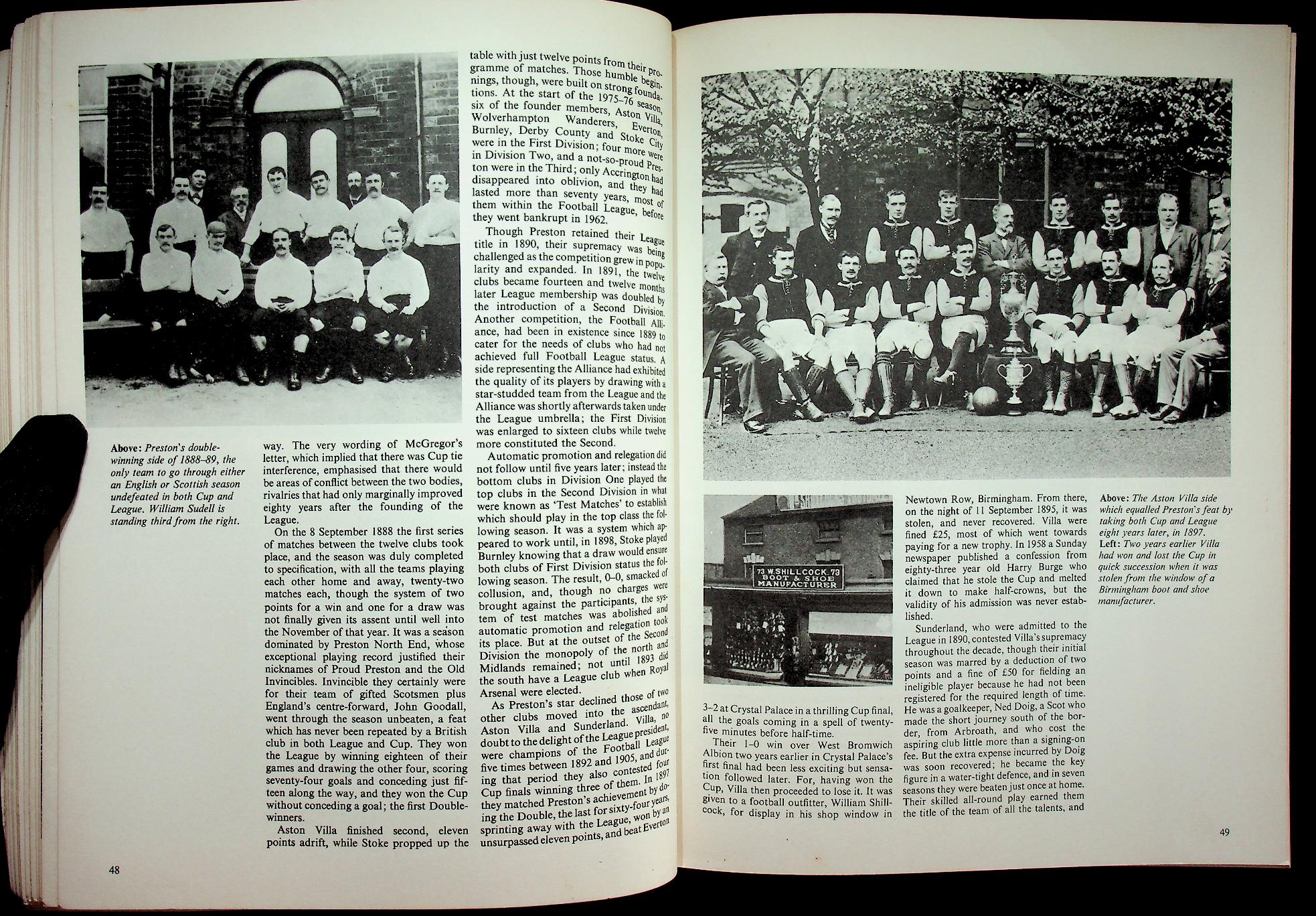 THE STORY OF FOOTBALL