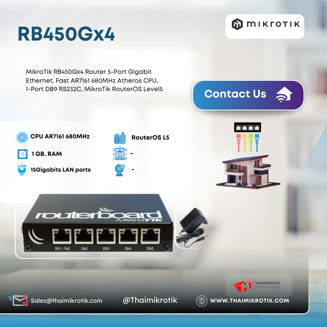 Mikrotik RB450Gx4