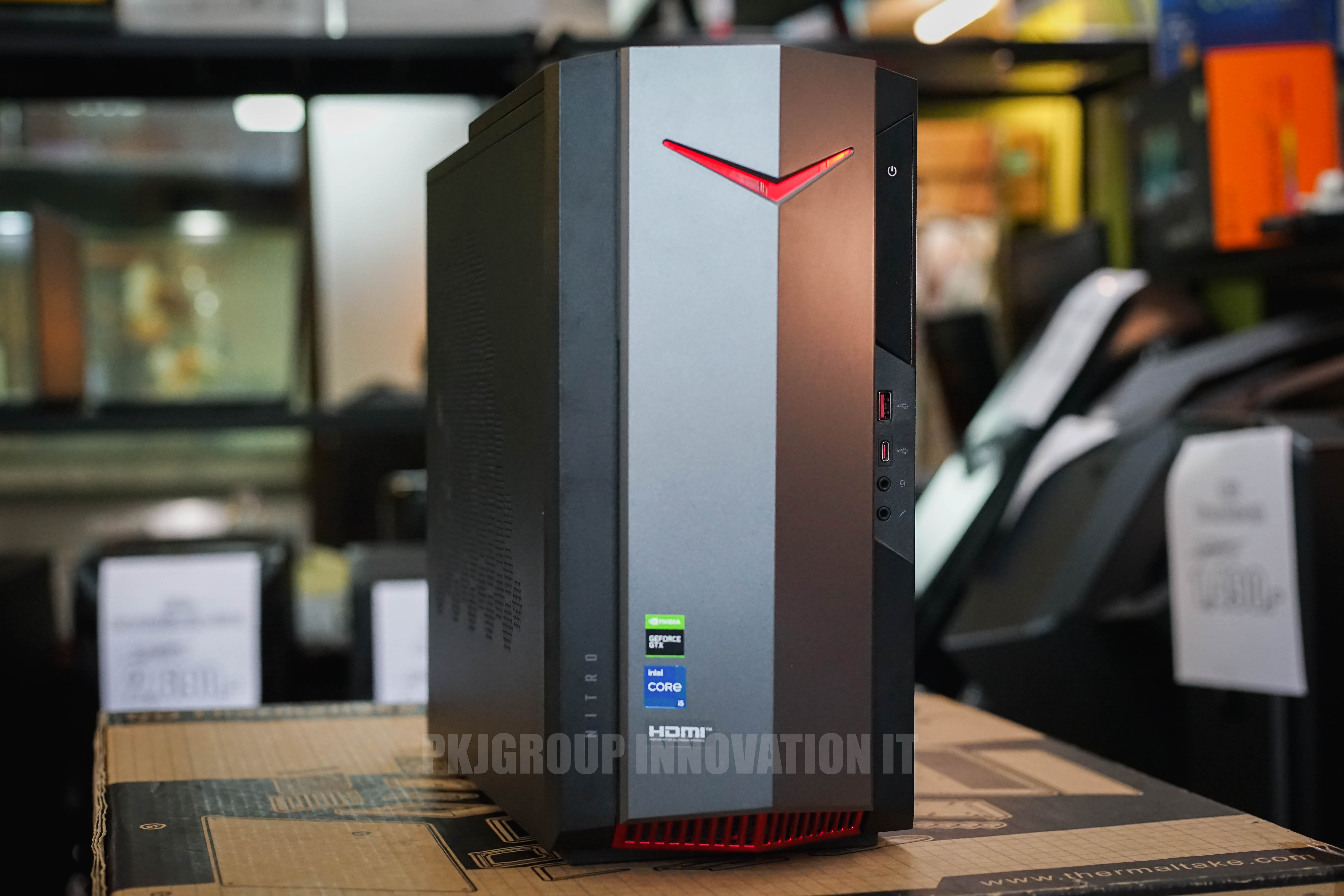 คอมเล่นเกมมือสอง Acer Nitro N50 620 i5-11400F RAM 16GB GTX 1660 Super M.2 SN530 512GB