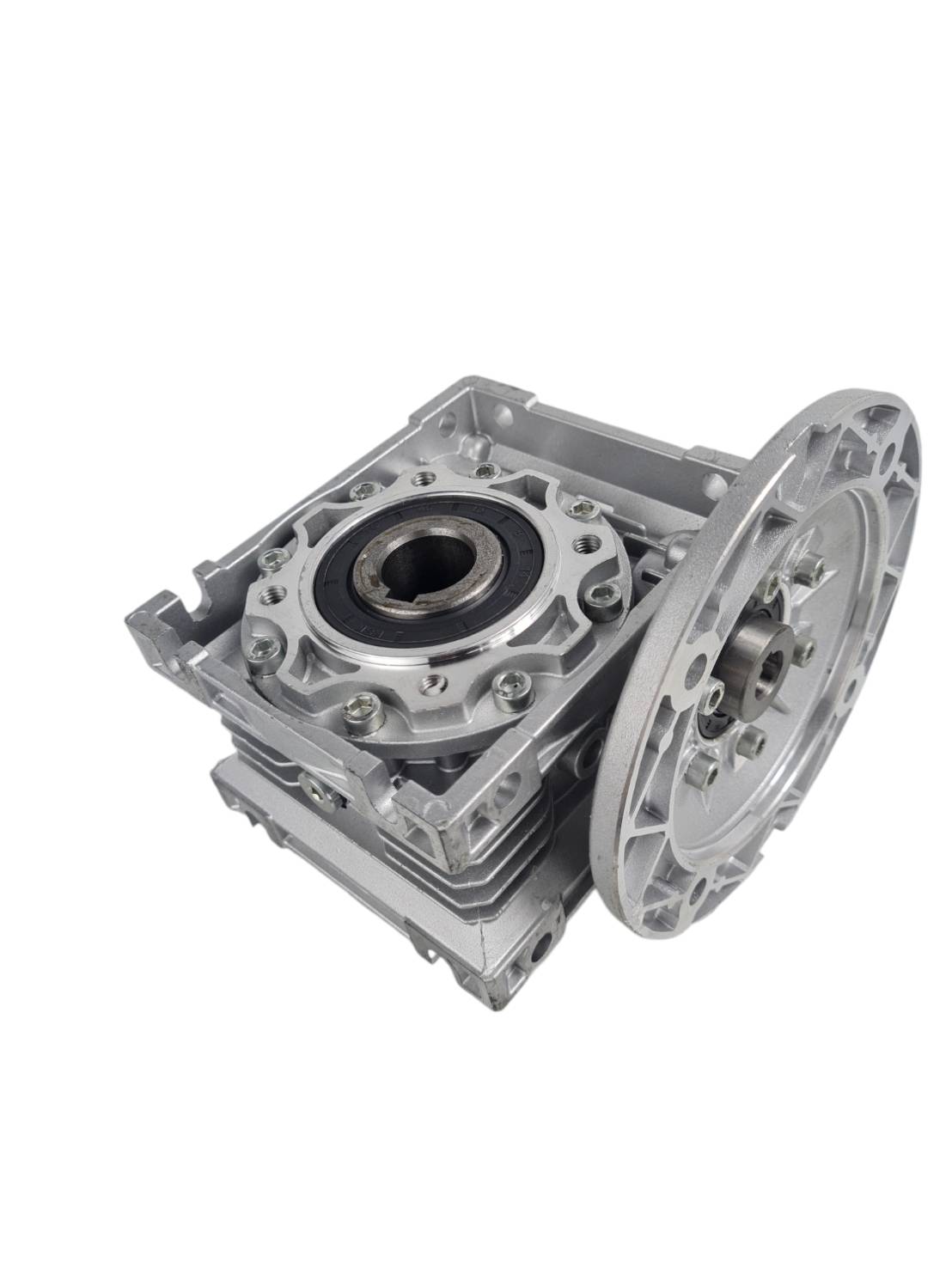 NMRV worm gear box เกียร์ทดรอบ NMRV040, NMRV050 ใช้กับมอเตอร์ 1 แรง หรือ 0.5 แรงม้า