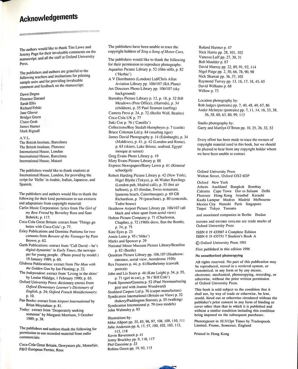 HEADWAY PRE-INTERMEDIATE STUDENT'S BOOK PART A