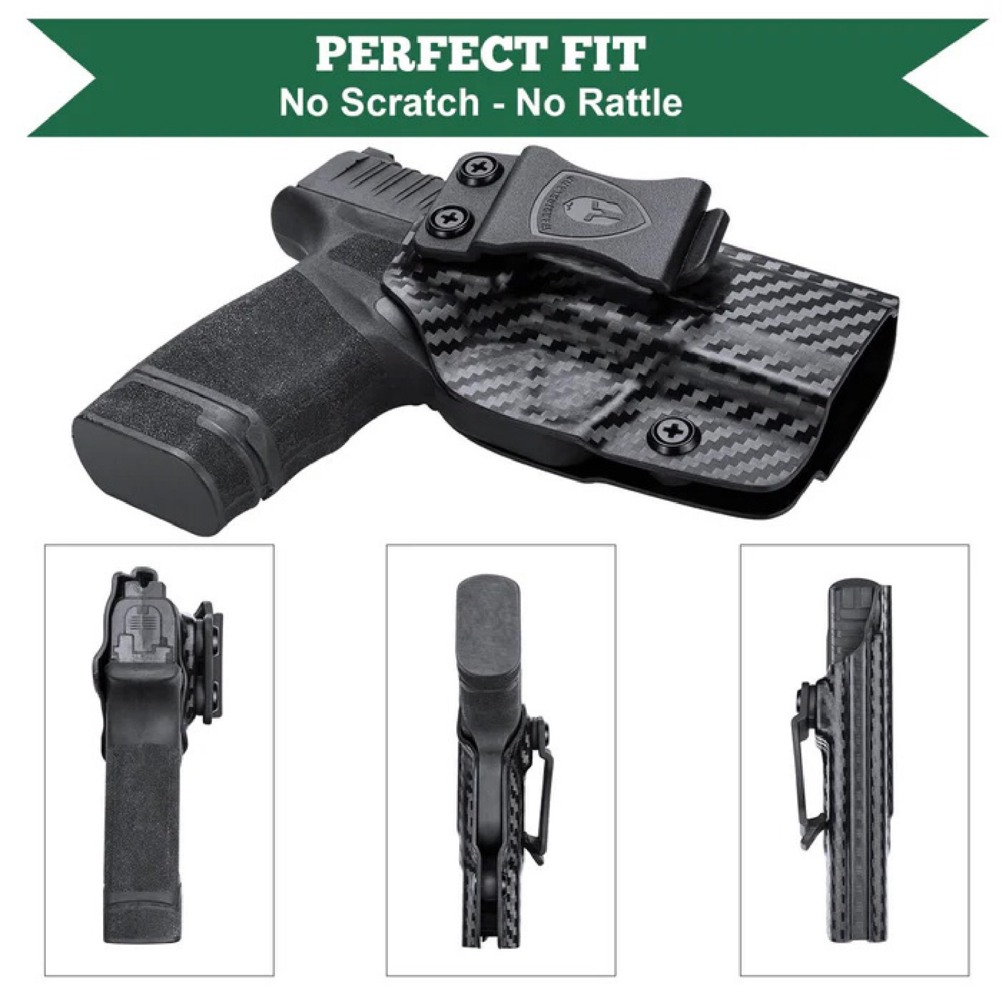 🇹🇭 1091 ไทยแลนด์ แทคติคอล ซองพกใน Carbon Fiber springfield Hellcat Warriorland