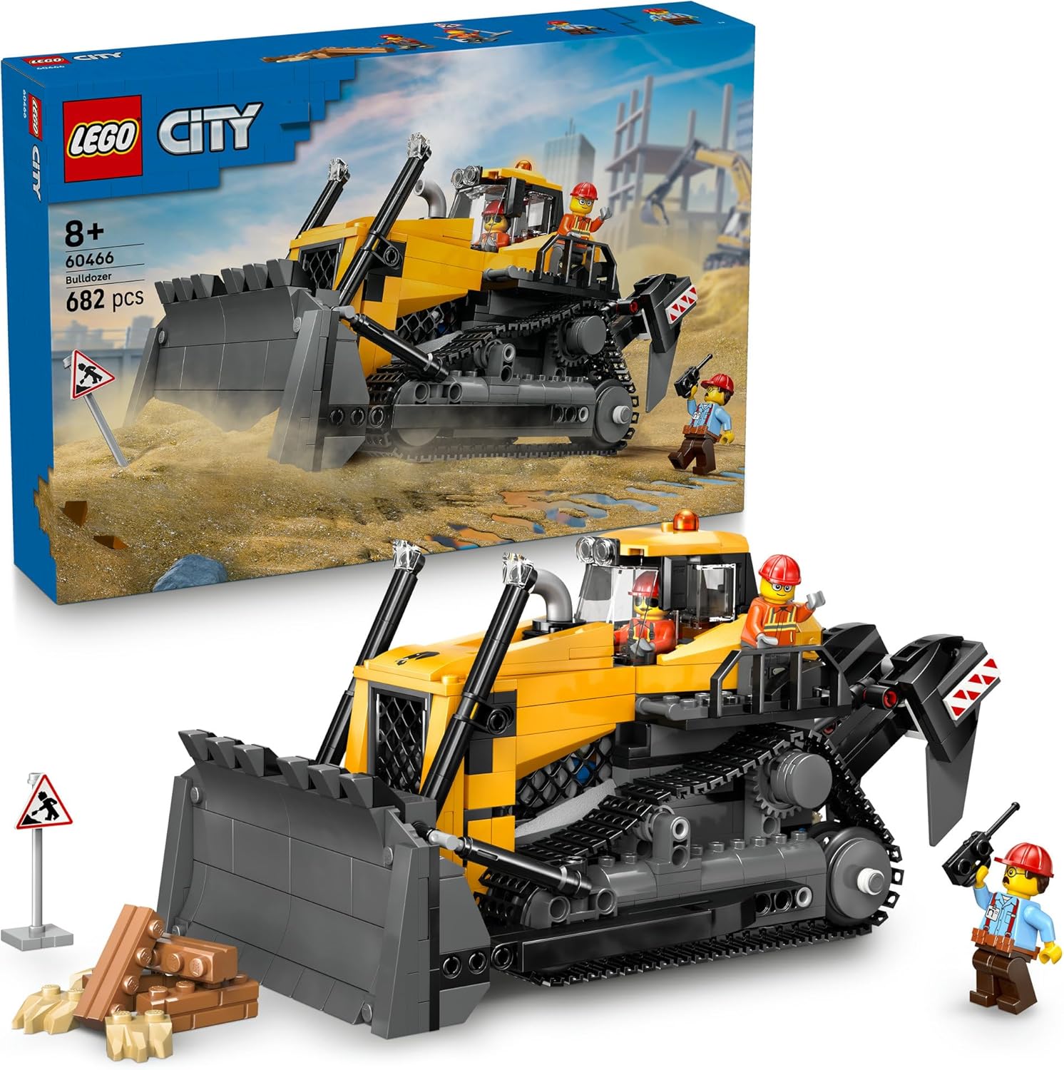 **MTS Toys**เลโก้ Lego 60466 City : Bulldozer