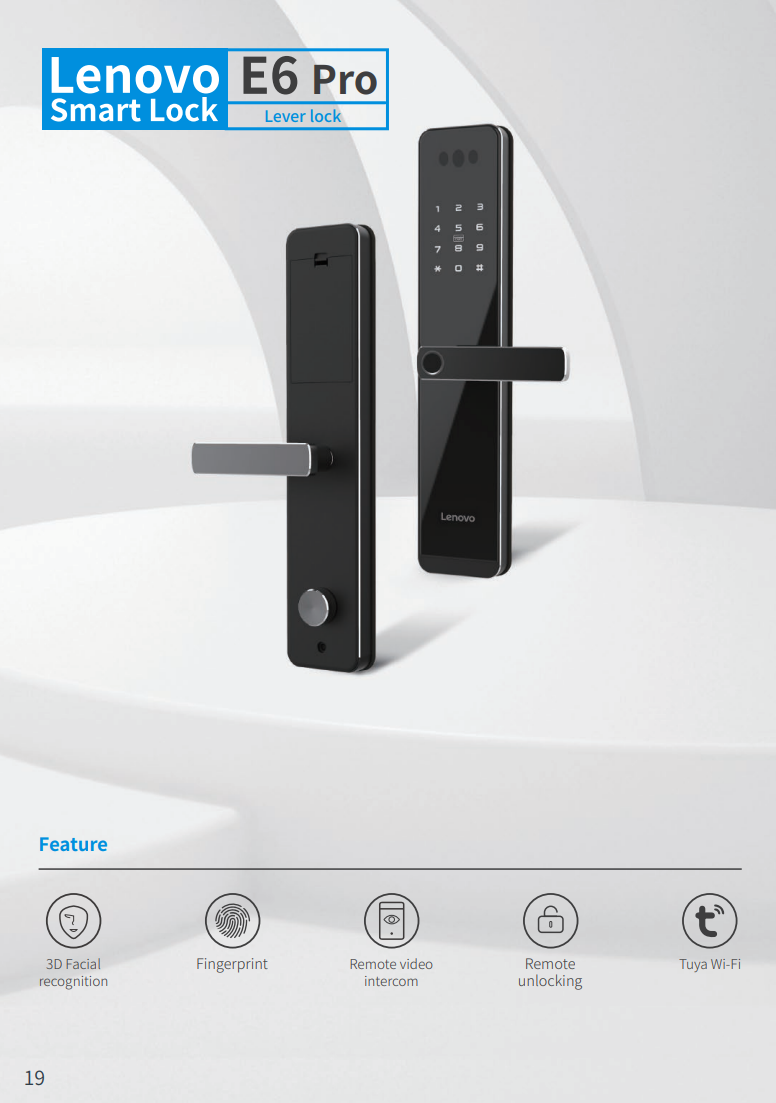 Lenovo E6 Pro Lever Lock