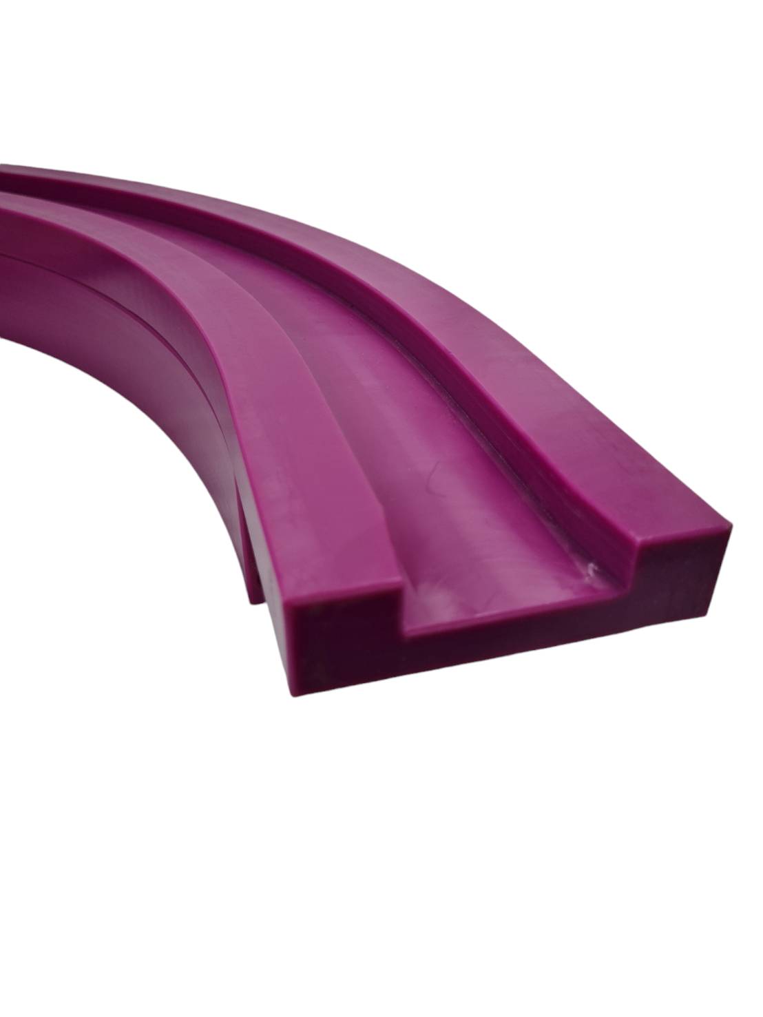 1050-K330 Magnetic cornet track รางโค้งR500 มิลลิเมตรสำหรับสายพาน Top chain รุ่นฝังแม่เหล็ก